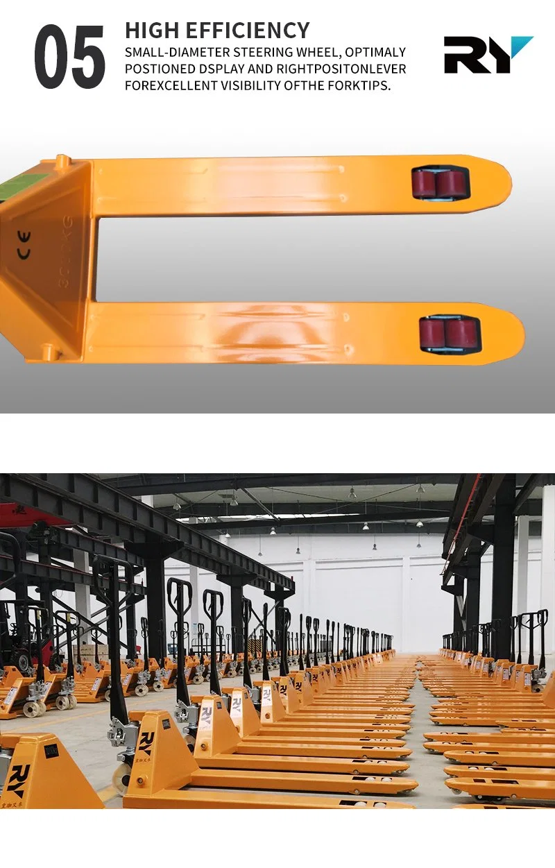 Flat Pallets Steel Royal or OEM Power Hand Pallet Truck